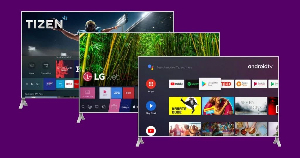  ویژگی‌های هوشمند و سیستم عامل در تلویزیون